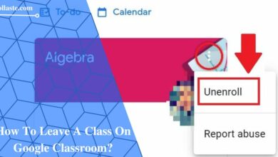 How To Leave A Class On Google Classroom